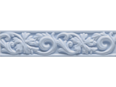 CERAMICHE GRAZIA Декор ESSENZE VOLUTA 6X26 GENZIANA