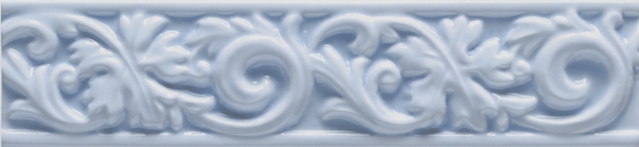 CERAMICHE GRAZIA Декор ESSENZE VOLUTA 6X26 GENZIANA