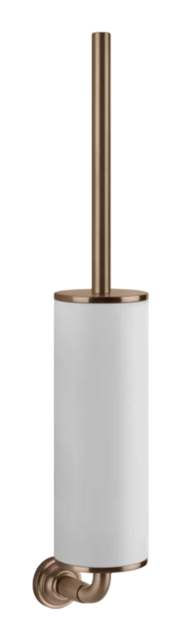 Ёршик Gessi Venti20, подвесной, с белой колбой, цвет Copper Brushed PVD