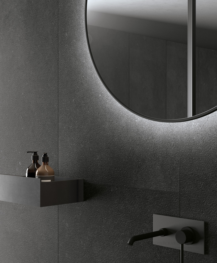 Kronos Керамогранит Le Reverse Nuit Carved 2.0 Rettificato 80x80 - изображение 2