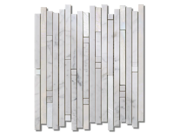 На изображении товар Sicis Смешанная мозаика Fibers Thick Lustrous 288x331 mm от официального представителя в Москве