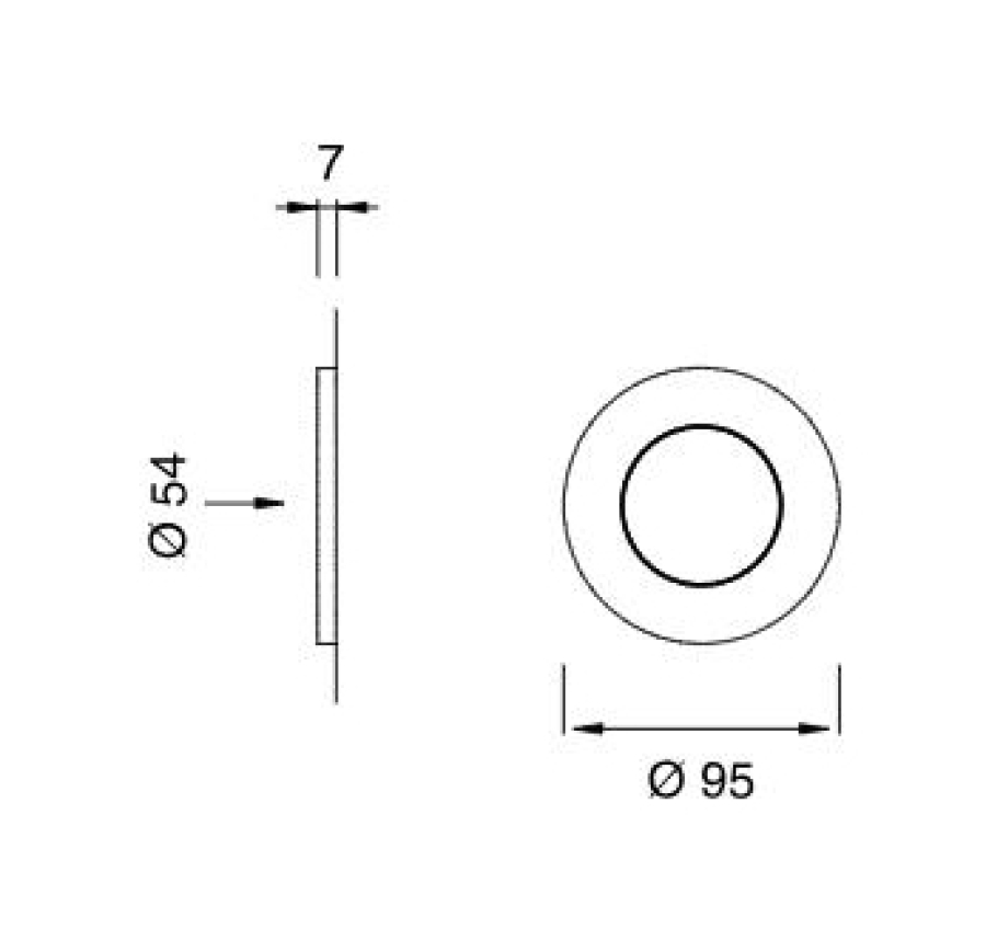 Кнопка смыва CeaDesign Hydroplate, пневматическая, для встроенного/внешнего бачка Geberit (Sigma12, Omega12), сталь, цвет сатинированная сталь - изображение 2