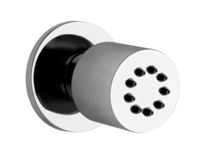 На изображении товар Форсунка Gessi Tondo, боковая поворотная, цвет хром от официального представителя в Москве