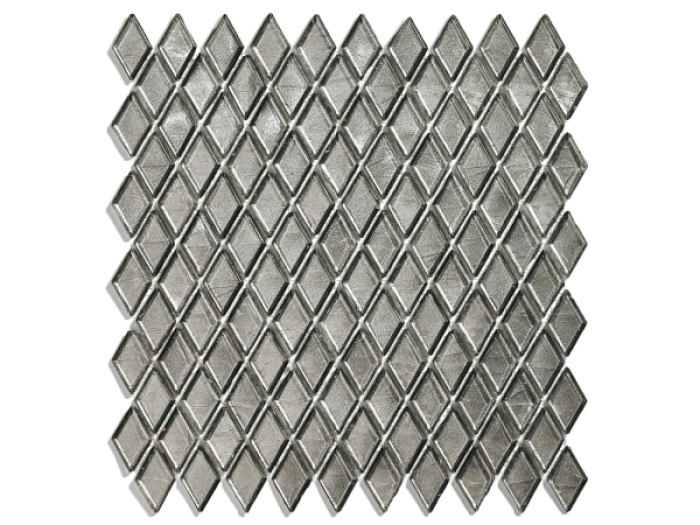 На изображении товар Sicis Стеклянная мозаика Diamond ITEM 02 Allnatt chips size 23х40 mm sheet size 259x266 mm от официального представителя в Москве