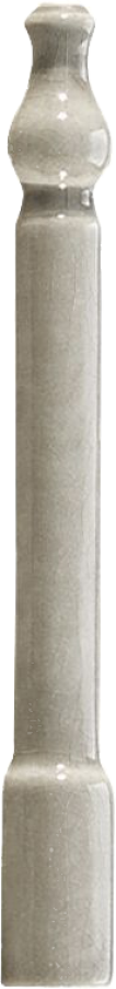CERAMICHE GRAZIA Угловой элемент EPOQUE ANGOLO ZOCCOLO 20X2 DIAMANTATO GREY CRAQUELE