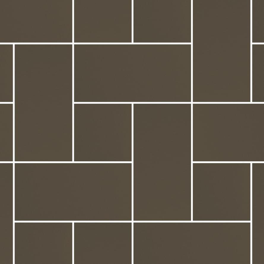 Micro. Керамогранит Microtiles Spiral Coffee 33,7x33,7