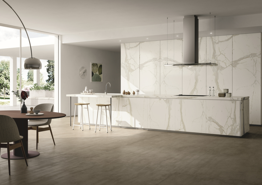 FMG Maxfine Керамогранит Marmi White calacatta silky 150x75 - изображение 2