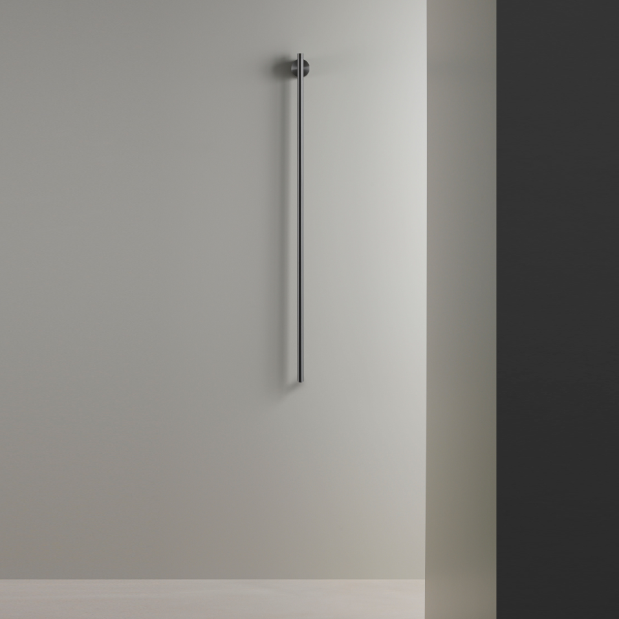 Полотенцесушитель Cea Design Equilibrio, электрический, L.1060 мм, нержавеющая сталь, цвет Black Diamond сатинированный - изображение 2