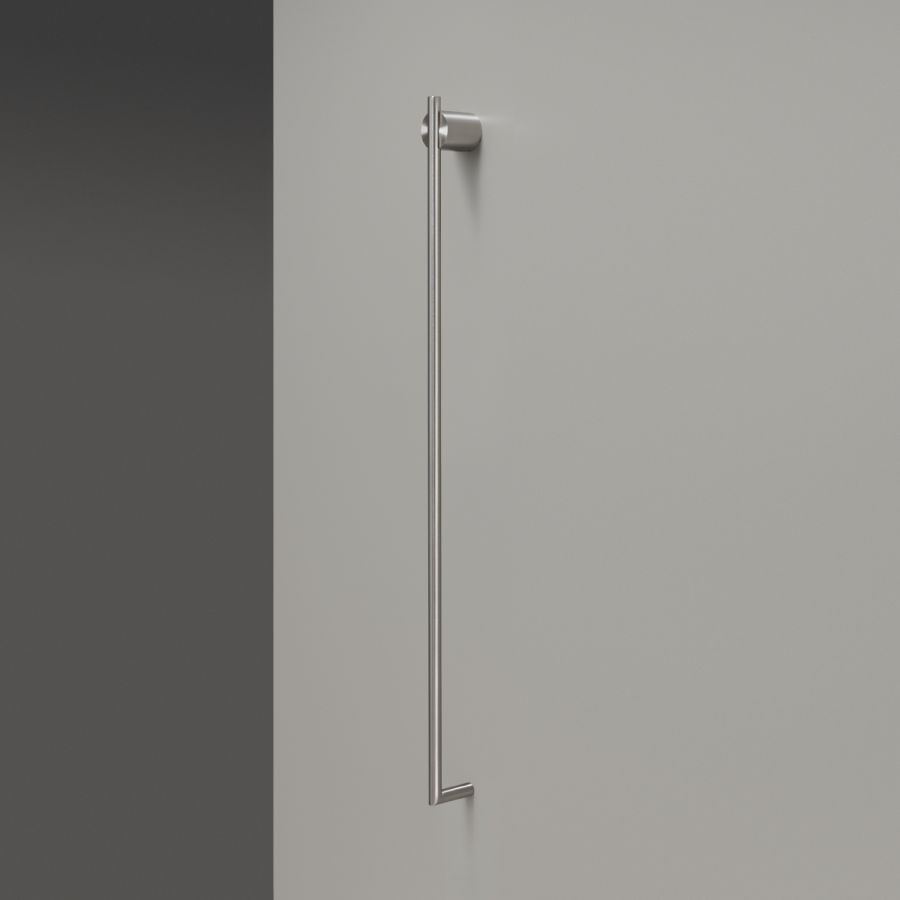 Полотенцесушитель Cea Design Equilibrio, электрический, L.1060 мм, нержавеющая сталь, цвет Black Diamond сатинированный - изображение 3