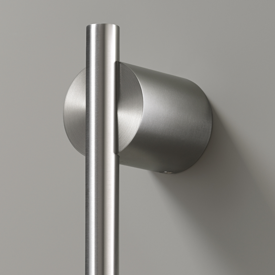 Полотенцесушитель Cea Design Equilibrio, электрический, L.1060 мм, нержавеющая сталь, цвет Black Diamond сатинированный - изображение 4
