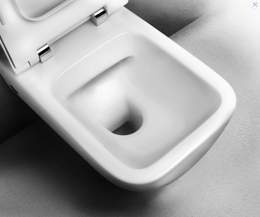 Сиденье для подвесного унитаза Gessi Goccia, для изделия арт. 39113, цвет Сhrome - изображение 1