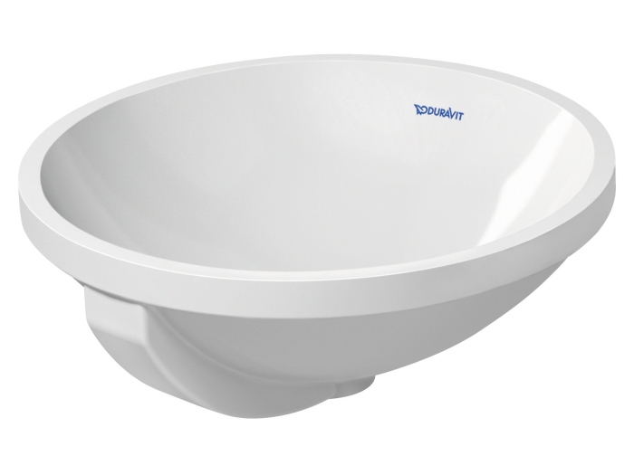 На изображении товар Раковина Duravit Architec встраиваемая снизу, Ø 400 мм, цвет белый от официального представителя в Москве