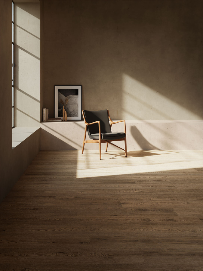 Living Ceramics Керамогранит Uno Walnut Soft textured 22,3x159,8 - изображение 1