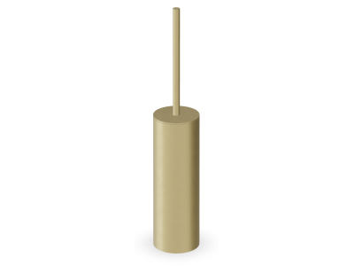 Ёршик для унитаза Zucchetti Helm, напольный, цвет Brushed British Gold PVD