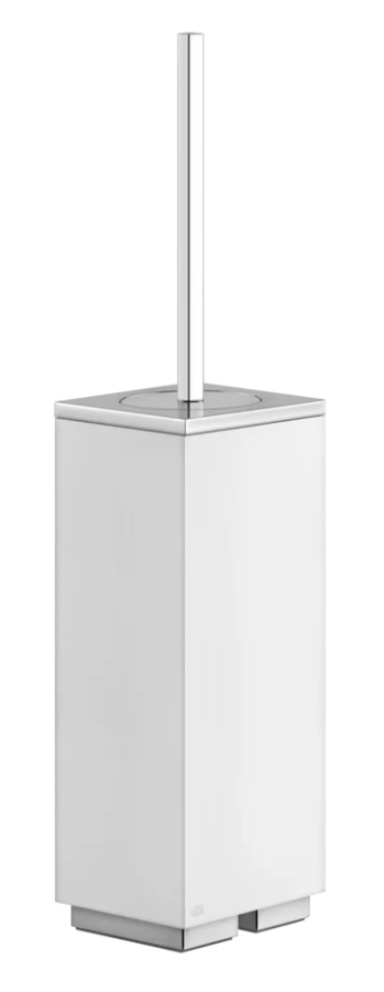 Ёршик Gessi Rettangolo, напольный, цвет White/Chrome
