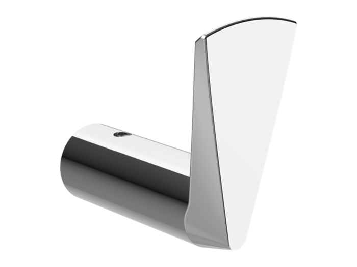 На изображении товар Крючок Gessi Ventaglio, 27x50xh56 мм, настенный, цвет Chrome от официального представителя в Москве