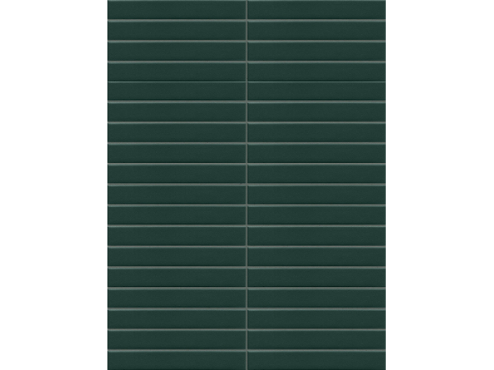 На изображении товар Terratinta Ceramics Мозаика, керамогранит Mosaico Stick Matt Green Echo Mosaico 29x30 / 5.5 от официального представителя в Москве