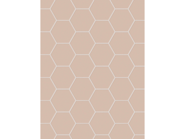 На изображении товар Terratinta Ceramics Керамогранит Hexa Floor Matt Rosy Blush Hexagon 14x16 / 8.5 от официального представителя в Москве