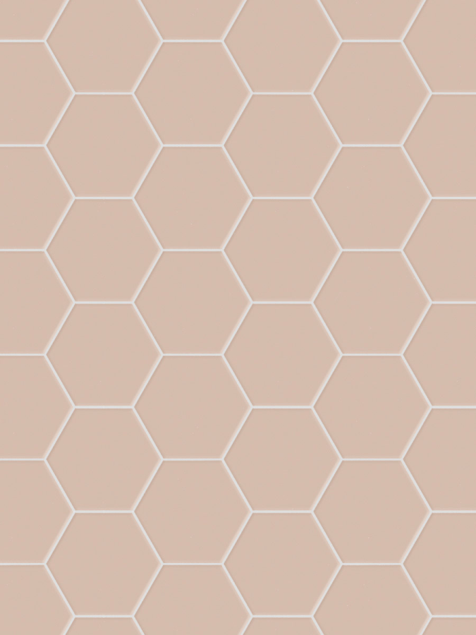 Terratinta Ceramics Керамогранит Hexa Floor Matt Rosy Blush Hexagon 14x16 / 8.5