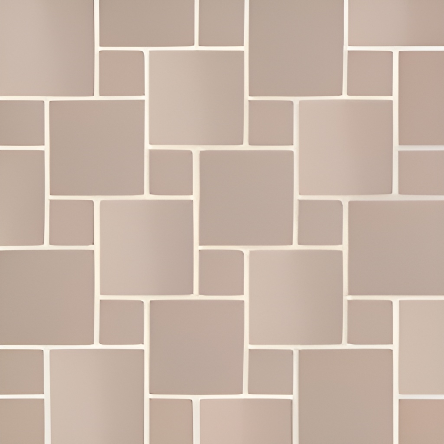 Micro. Керамогранит Microtiles Oddfellow Mix Glaze Terracotta 30,1x30,1