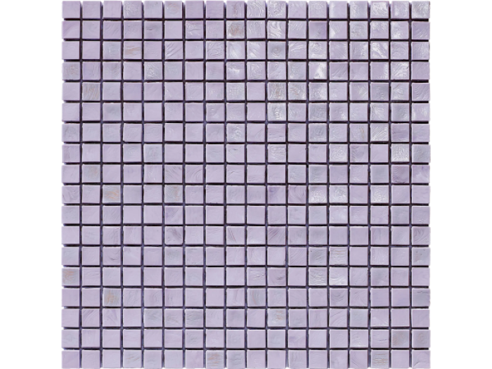 На изображении товар Sicis Стеклянная мозаика Murano Smalto Amethyst 2 chips size 10x10 mm sheet-size 295x295 mm от официального представителя в Москве