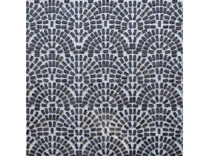 На изображении товар Micro. Мозаика керамогранит Micromosaics Micro-brick Coffee Pavement 30x30 от официального представителя в Москве