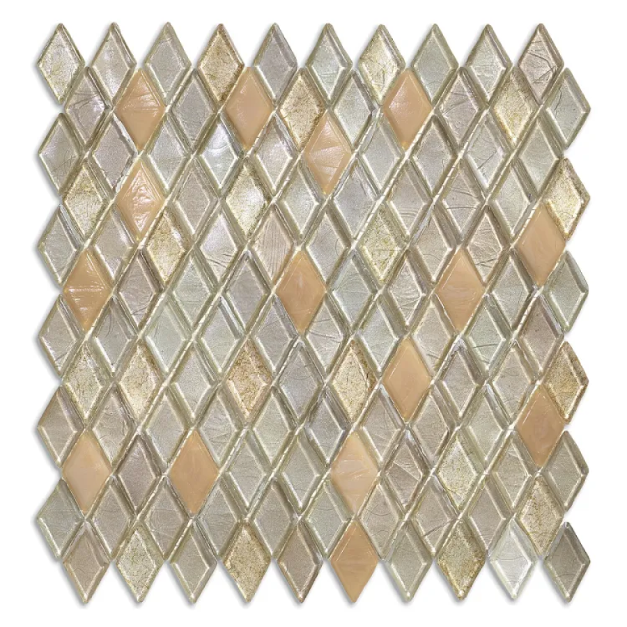 Sicis Стеклянная мозаика Diamond Blends ITEM 02 Enchant Blend chips size 23х40 mm sheet size 259x266 mm