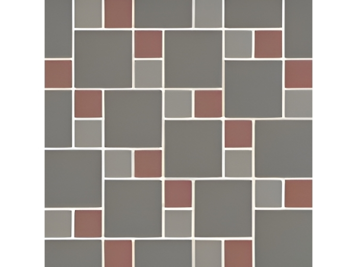 На изображении товар Micro. Керамогранит Microtiles Double Mix Grey/Mud/Klinker 30,1x30,1 от официального представителя в Москве