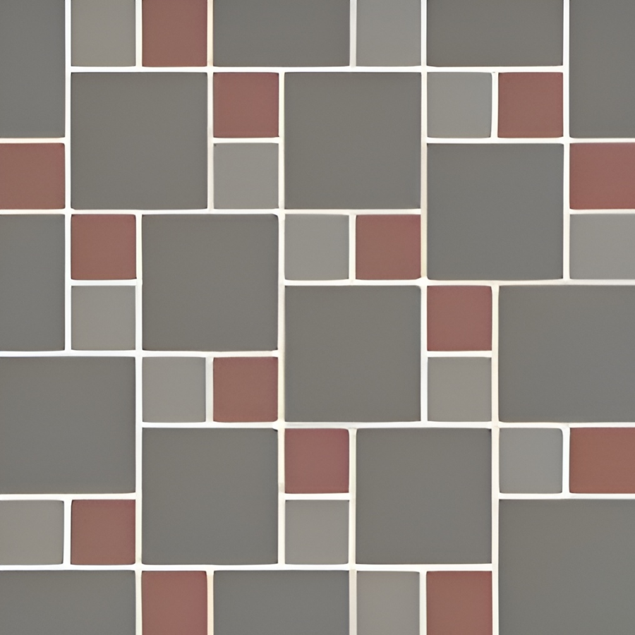 Micro. Керамогранит Microtiles Double Mix Grey/Mud/Klinker 30,1x30,1