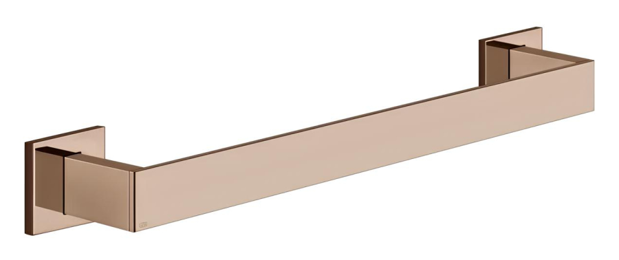 Поручень для ванны и душа Gessi Rettangolo, 450 мм, цвет Copper PVD