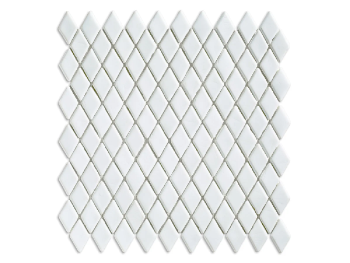 На изображении товар Sicis Стеклянная мозаика Diamond ITEM 02 Excelsior Sat chips size 23х40 mm sheet size 259x266 mm от официального представителя в Москве