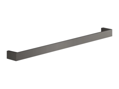 На изображении товар Полотенцедержатель Gessi, настенный, L 600 мм, цвет Black Metal Brushed PVD от официального представителя в Москве