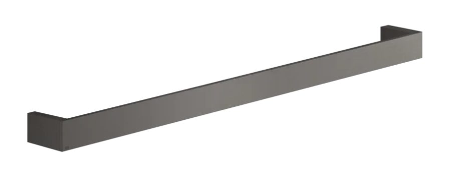 Полотенцедержатель Gessi, настенный, L 600 мм, цвет Black Metal Brushed PVD