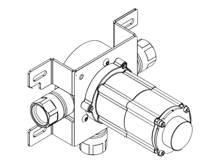 На изображении товар Скрытая часть CeaDesign, для настенного термостатического смесителя от официального представителя в Москве