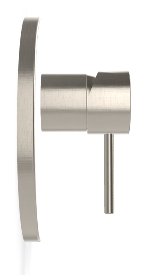 Смеситель для душа Carlo Frattini Spillo Up, встраиваемый, однорычажный, внешняя часть, цвет никель брашированный - изображение 2