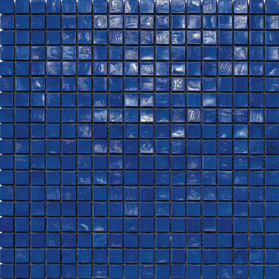 Sicis Стеклянная мозаика Murano Smalto Sapphire 5 chips size 15x15 mm sheet-size 295x295 mm