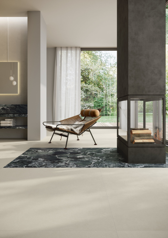 FMG Maxfine Керамогранит Balance Ivory naturale 120x120 - изображение 3