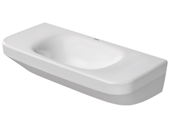 На изображении товар Раковина для рук Duravit DuraStyle, 500x220 мм, без перелива, без отверстий под смеситель, цвет белый от официального представителя в Москве