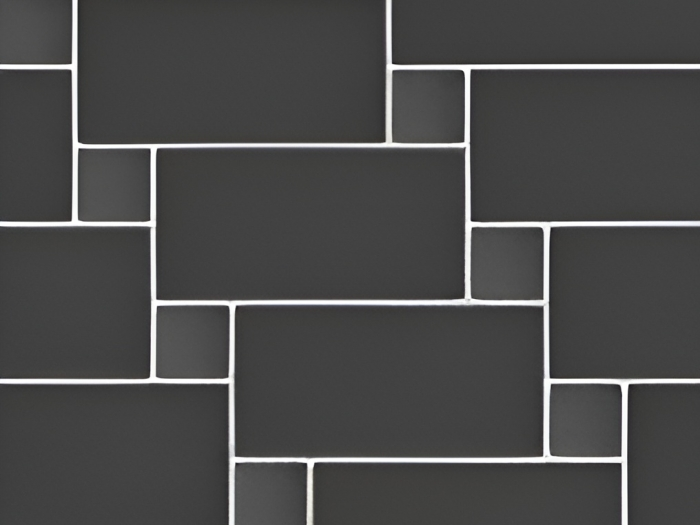 На изображении товар Micro. Керамогранит Microtiles Old Mix Glaze Black 30x30 от официального представителя в Москве