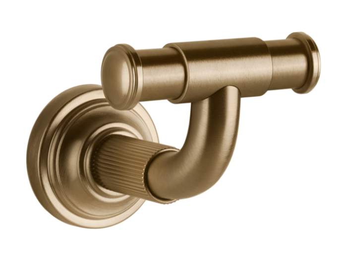 На изображении товар Крючок Gessi Venti20, настенный, цвет Warm Bronze Br. PVD от официального представителя в Москве