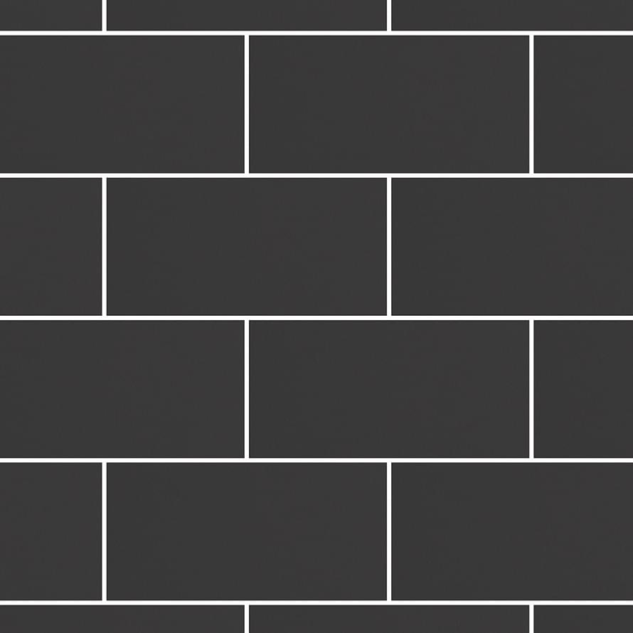 Micro. Керамогранит Microtiles Subway Black 30,1X30,1