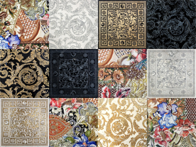 Akros Venezia Камень Luxurious Iris mixed marble and finish each tile DIM 30.5X30.5X1