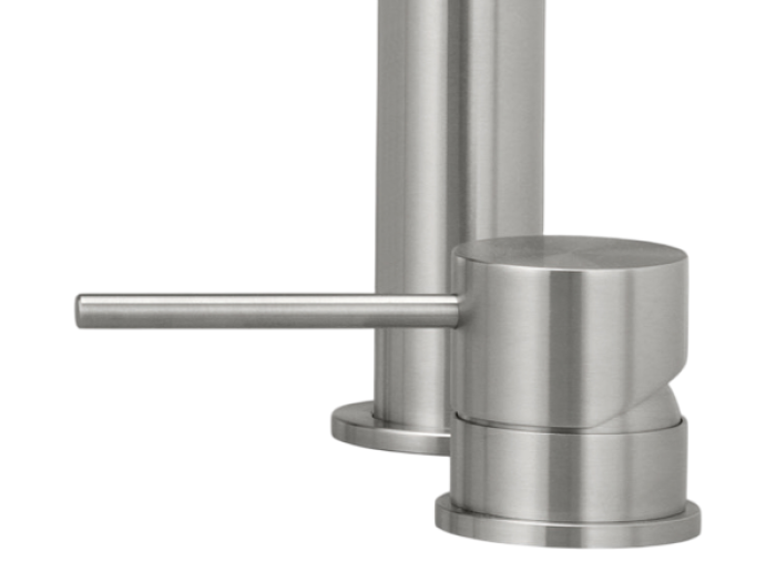 На изображении товар Смеситель CeaDesign Milo360, монокомандный, настольный, сталь, цвет сатинированная сталь от официального представителя в Москве