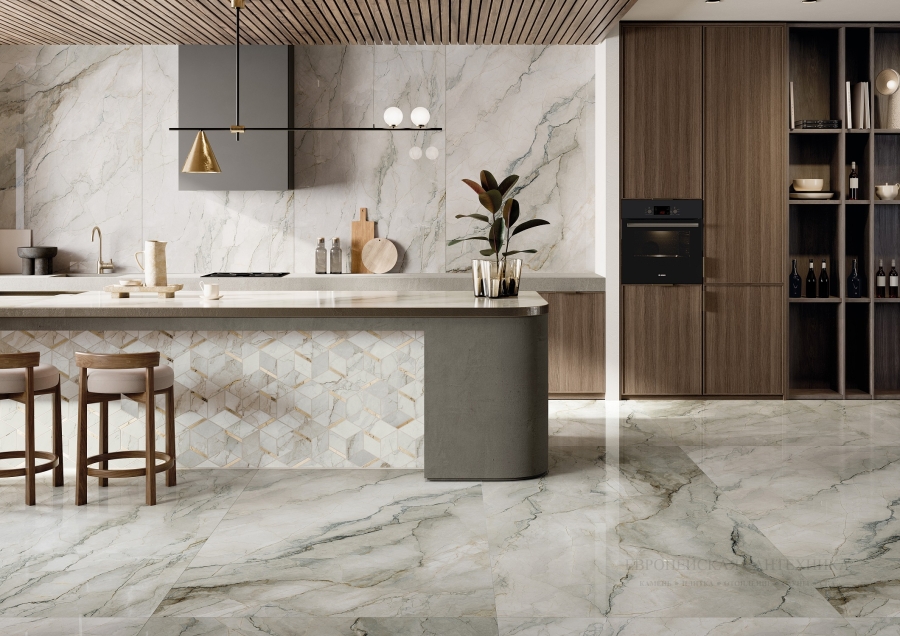 La Fabbrica Ava Керамогранит Bolgheri Stone Rombo Natural nat\ret 37x22 - изображение 1