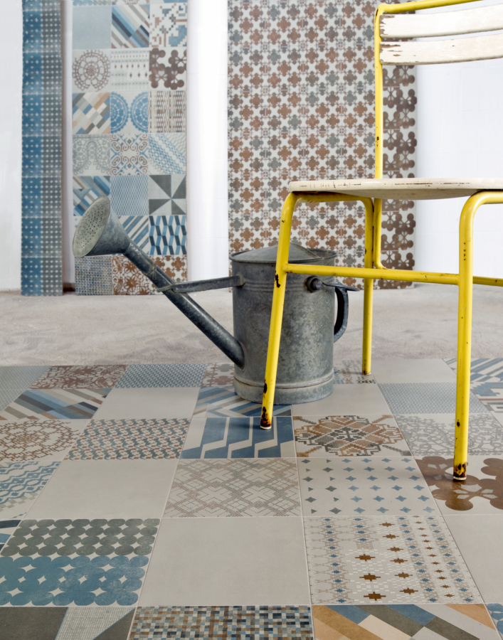 Mutina Керамогранит Azulej Combination Gri 20x20 - изображение 3