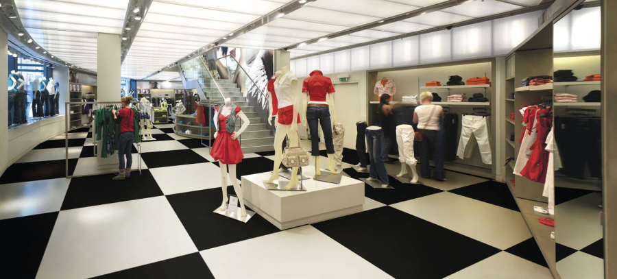 FMG Керамогранит Chromocode3D Ivory black lucidato 150x150 - изображение 4