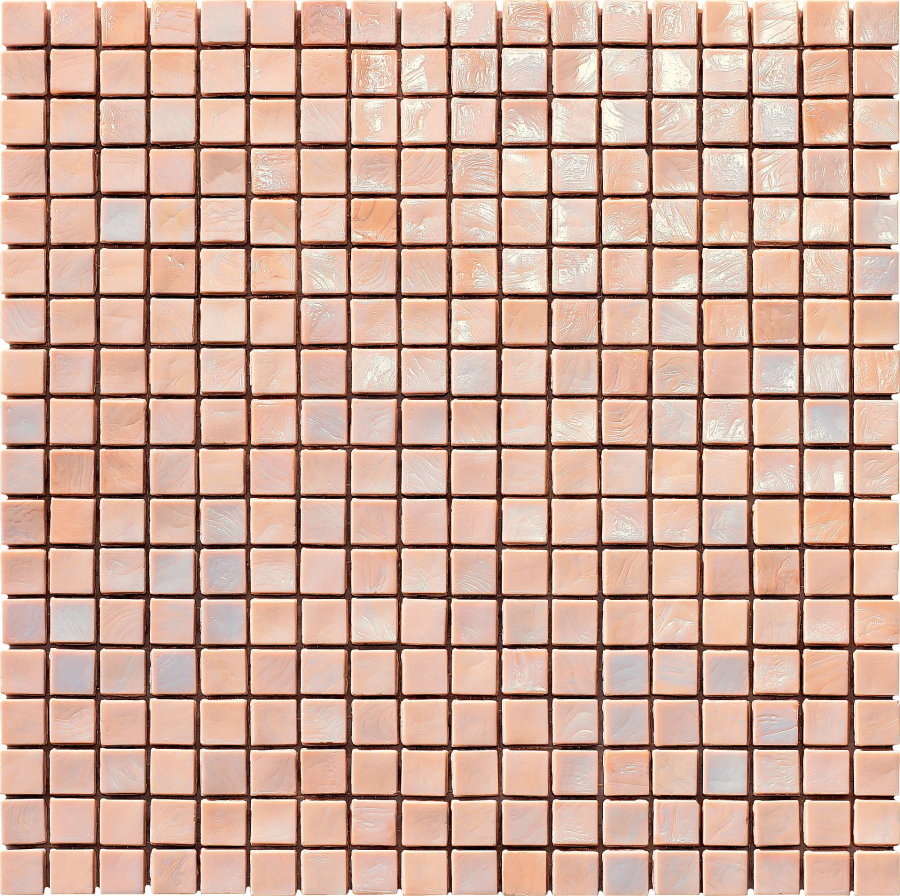 Sicis Стеклянная мозаика Murano Smalto Coral 2 chips size 15x15 mm sheet-size 295x295 mm