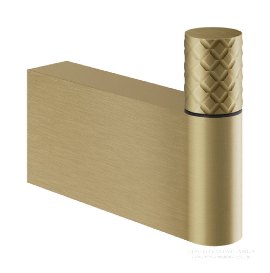 Крючок Gessi Habito, настенный, цвет Brushed Brass PVD