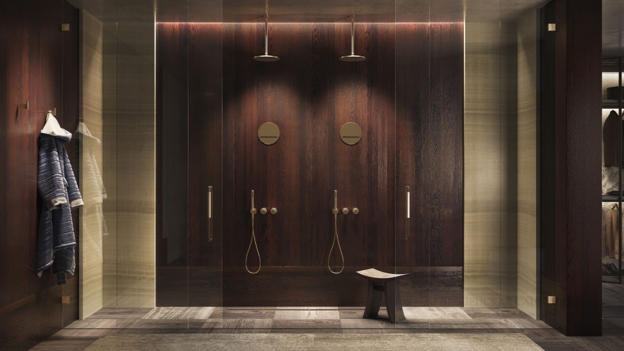 Крючок Gessi Habito, настенный, цвет Brushed Brass PVD - изображение 1