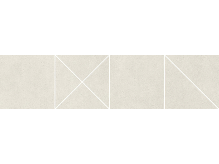 На изображении товар Living Ceramics Керамогранит Cava Pattern 3 White Natural 7,3x29,8 от официального представителя в Москве